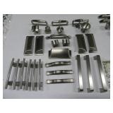 (28) StainlessLook drawer Handles & Knobs asst $