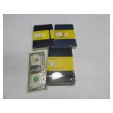 (3) New MOLESKIN 5.5" Squared Notebooks Jour $30+