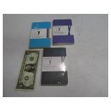 (3) New MOLESKIN 2pack 5.5" Mini Notebooks $36