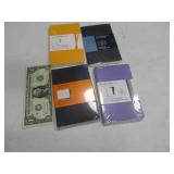 (4) New MOLESKIN 5.5" Journals Notebooks AA $48
