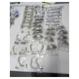 (42) NIP Silverish drawer Handles $