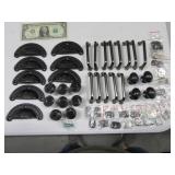 (33) Black drawer Handles & Knobs asst