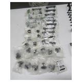 (33) Bronzed/Blackish NIP drawer Handles & Knobs $