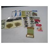 (12) New asst ScrapBooking Stickers Ribbon Accessr