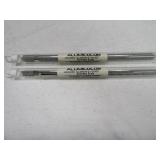 (2) New 6" Precision Alum Craft Rulers pocket Dtld