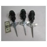 (3) InLine Adj Yard Sprinklers