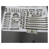 (60) StainlessLook drawer asst Handles & Knobs