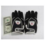 REEBOK NFLEquip Pair szLG Football Gloves EXC
