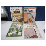 (4) How To Build & Remodel Books Carpentry Drywall