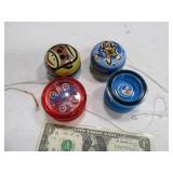 (4) New YO YO Toys