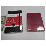 (2) New MOLESKIN Recipe Journal & ECCOLO Book