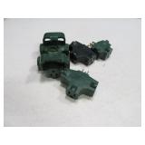 (4) 3-Way Cord Adaptors Plug Ins