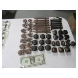 (51) Bronzish/Blackish drawer Handles & Knobs $