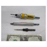 (2) DeWalt CounterSink & ScrewBit Ends