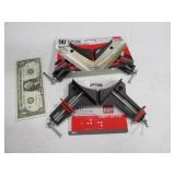 (2) New BESSEY Corner Metal Clamps Tools