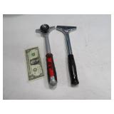 (2) 12" Hand Scraper Flooring Tools EXC