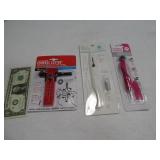 (3) New Craft~Hobby Tools BradSet~Compass~Bone
