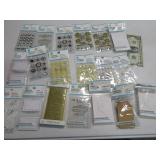 (19) New M.STEWART Scrapbook Stickers & Access $$