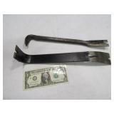 (2) 12"ish Crow~Pry Bars