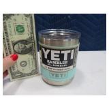 New YETI 10oz Tumbler Turqoise Shorty InsulatedMug