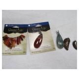 (5) New Stone~Rock Polished Jewelry Pendants AA