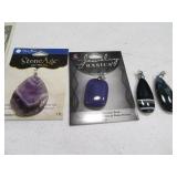 (5) New Stone~Rock Polished Jewelry Pendants BB