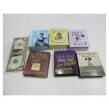 (6) mini Hardback Pocket Books Poetry~Motivational
