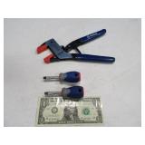 (3) KOBALT MagnumGrip Pliers & 2-Snub Flathead Dvr
