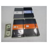 (4) New MOLESKINE 8" Notebooks Journals $50