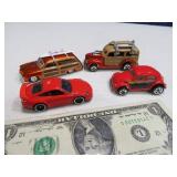 (4) HotWheels Woody & VW Etc...