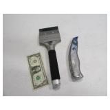 (2) Pro Stanley Xtreme Knife & 4" Hand ScraperTool