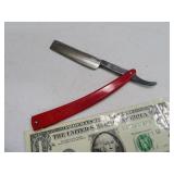 Straight Razor RED IMP by CASE USA #132 Nice