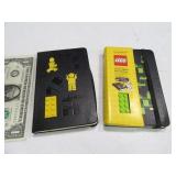 (2) LEGO MoleSkine LtdEd 5.5" Notebooks