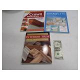 (3) How-To Install Trim & Crown Molding Books