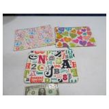 (3) New ZipUp Pen/Pencil/CarryAll Bags 10x7