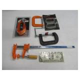 (6) New Tool Clamps PONY~C~BandStrap $