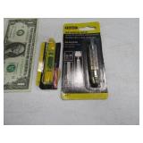 (2) new STANLEY Line Level & Centering Nail Set