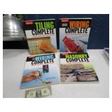 4pc TAUNTON"S Home Improvement HowTo Books $$