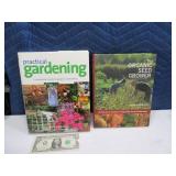 (2) Books: Organic Seed Grower & Gardening EXC