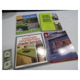 (4) HowTo Remodel Building Reference Books $