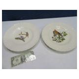 (2) England BIRDS OF AMERICA Plates EXC