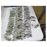 (51) NIP Blackish/Greenish drawer Handles $$