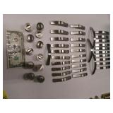 (45) Silverish Handles & Pull Knobs $