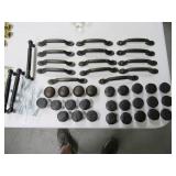 (43) Bronzih/Blackish Drawer Knobs & Pulls $