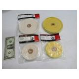 (4) new Porter Cable polishing Wheels