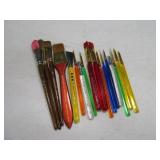 (Lot) Artist Paint Brushes *end of drawer* $$