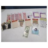 (15+) Scrapbook~Craft Stickers & Access *end stick