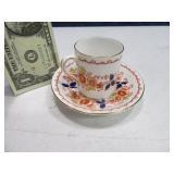 4" vtg ENGLAND Cup & Saucer
