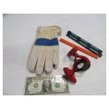 (6) New Work Gloves~Carp Pencils~CableWrap Gadget