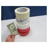 (5) Rolls mostlyfull Duct Tape